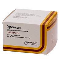 Урсосан капс. 250 мг №100
