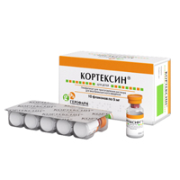 Кортексин лиоф. д/р-ра для в/м введ. 5 мг №10 флаконы, Герофарм ООО