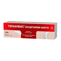 Терафлекс Хондрокрем Форте крем д/наружн. прим. 1%+5% 100 г, Байер АО, произведено Нижфарм АО
