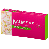 Клималанин табл. 400 мг №30, Лаборатории Бушара-Рекордати