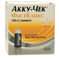 Ланцет стерильный Акку-чек №102 фасткликс